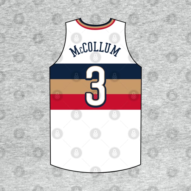 CJ McCollum New Orleans Jersey Qiangy by qiangdade